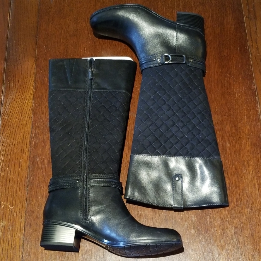 BANDOLINO BOOTS Size 8 M BLK/BLK LE BOOTS. - Picture 1 of 8